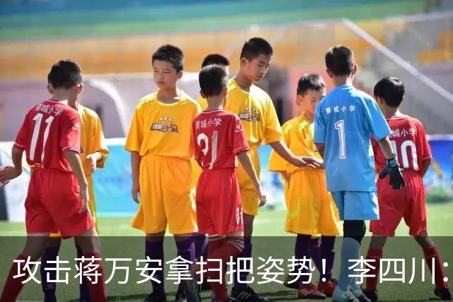 攻击蒋万安拿扫把姿势！李四川：又要大罢免？